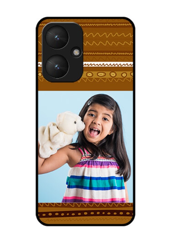 Poco M6 5G Custom Glass Phone Case - Friends Picture Upload Design