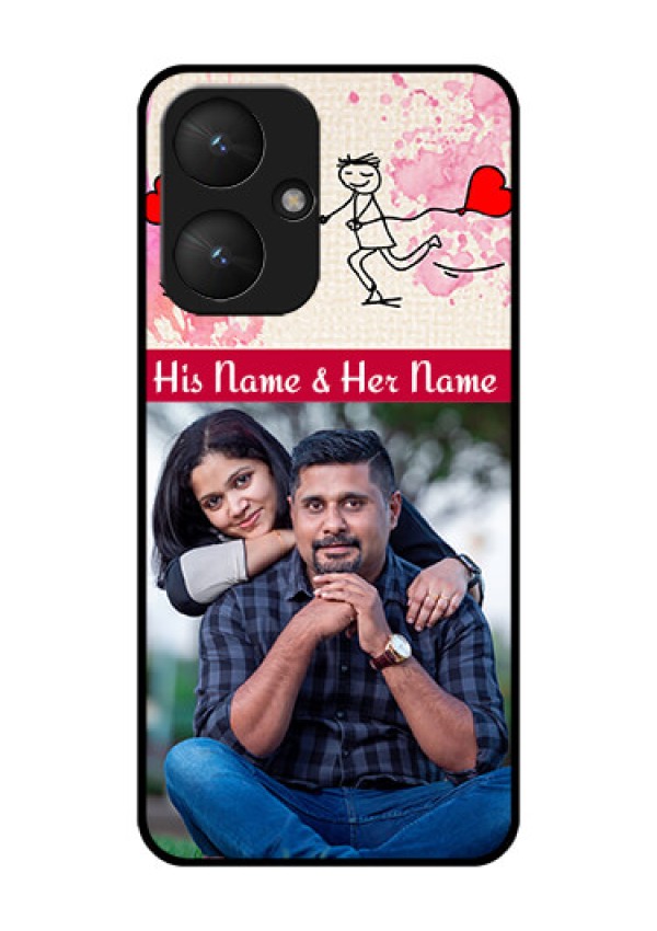 Poco M6 5G Custom Glass Phone Case - You And Me Case Design