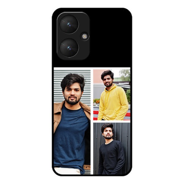 Poco M6 5G Custom Glass Phone Case - Upload Multiple Picture Design Poco M6 5G Custom Glass Phone Case - Upload Multiple Picture Design