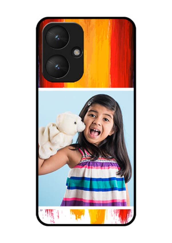 Poco M6 5G Custom Glass Phone Case - Multi Color Design