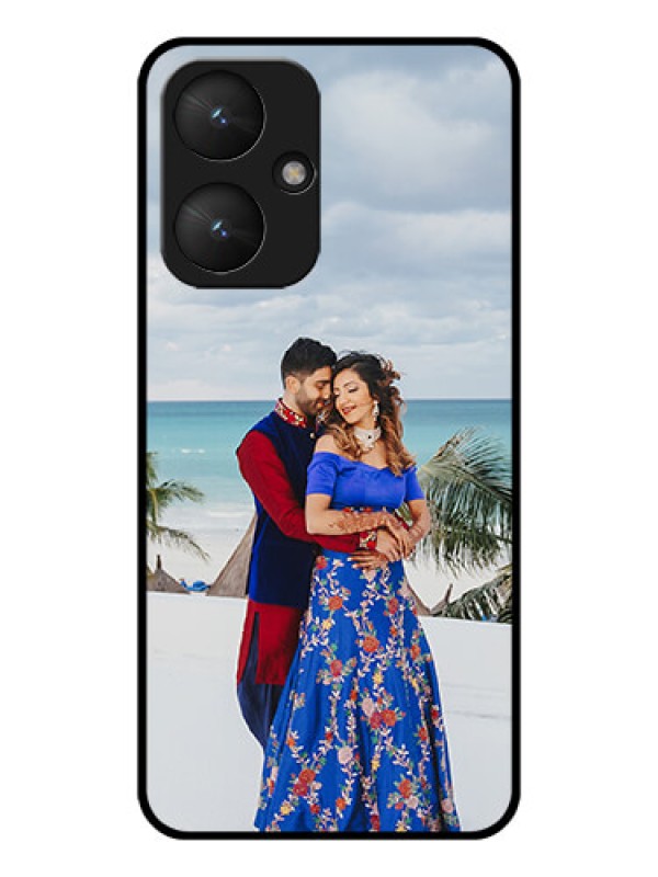 Custom Poco M6 5G Custom Glass Phone Case - Upload Full Picture Design
