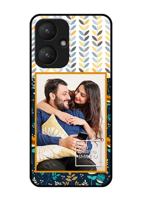 Poco M6 5G Custom Glass Phone Case - Pattern Design