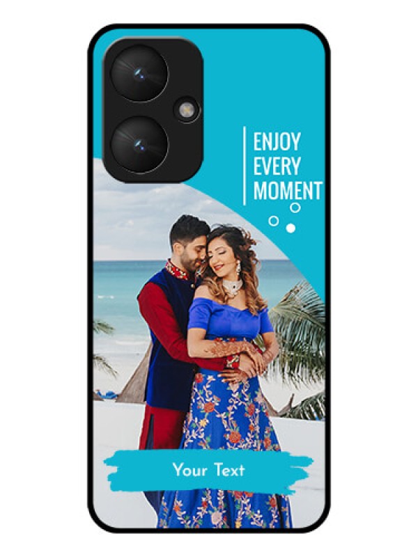 Custom Poco M6 5G Custom Glass Phone Case - Happy Moment Design