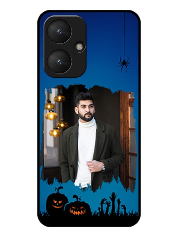 Custom Poco M6 5G Custom Glass Phone Case - With Pro Halloween Design