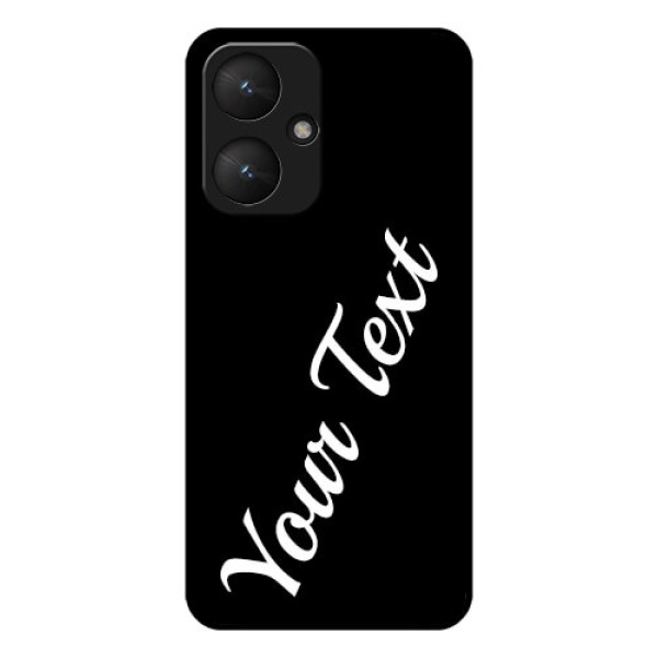 Poco M6 5G Custom Glass Phone Case - With Your Name Design