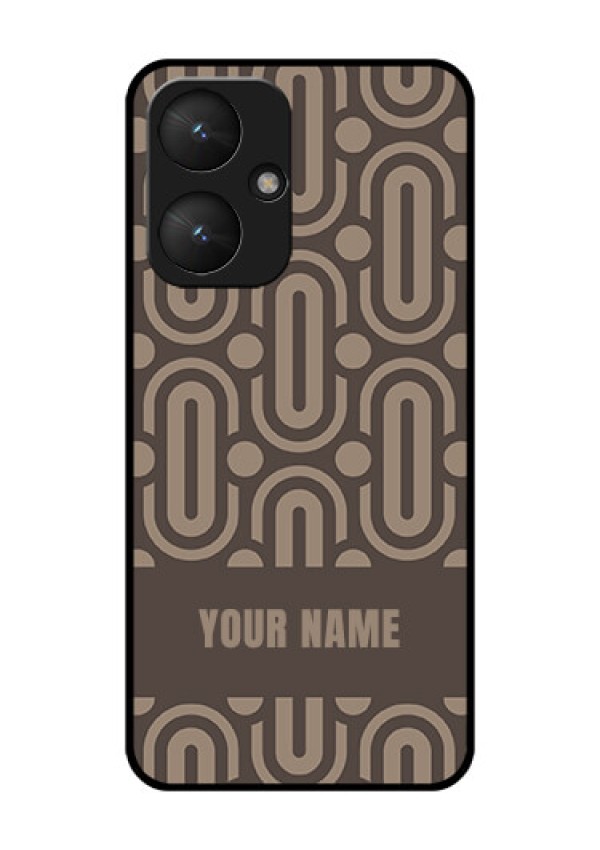 Poco M6 5G Custom Glass Phone Case - Captivating Zero Pattern Design