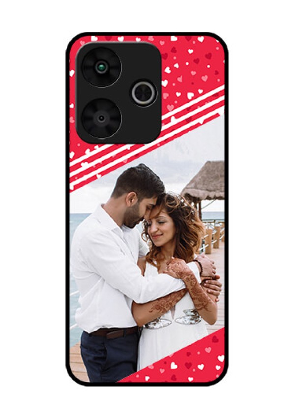 Poco M6 Plus 5G Custom Glass Phone Case - Valentines Gift Design