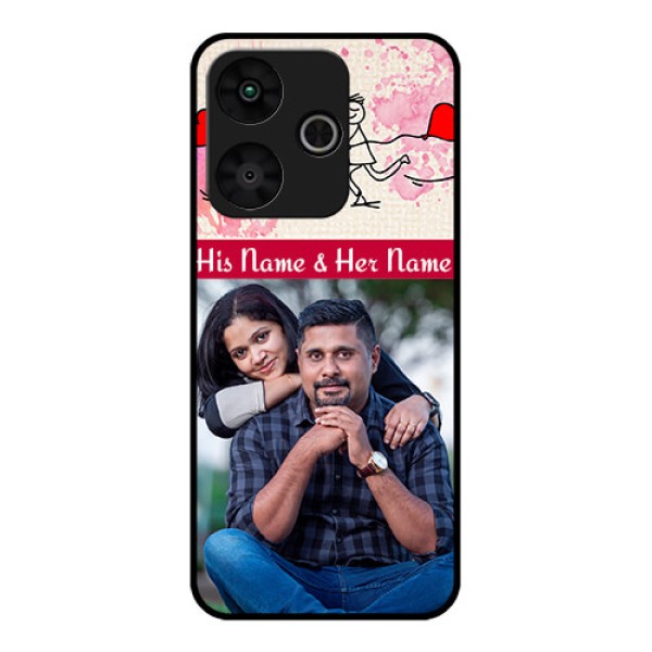 Poco M6 Plus 5G Custom Glass Phone Case - You And Me Case Design