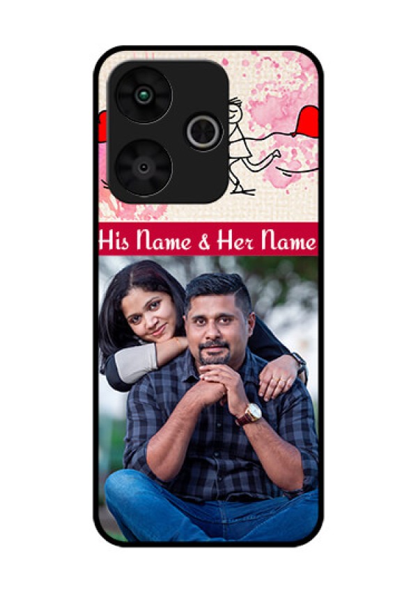 Poco M6 Plus 5G Custom Glass Phone Case - You And Me Case Design