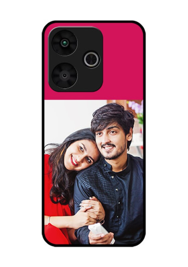 Poco M6 Plus 5G Custom Glass Phone Case - Anniversary Cover Design
