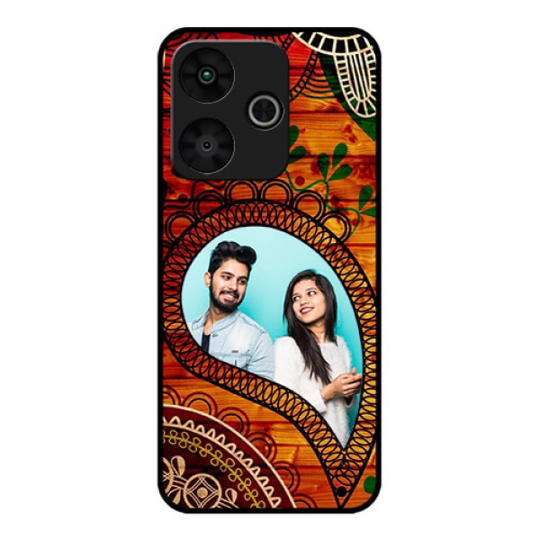 Poco M6 Plus 5G Custom Glass Phone Case - Abstract Colorful Design Poco M6 Plus 5G Custom Glass Phone Case - Abstract Colorful Design