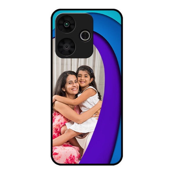 Poco M6 Plus 5G Custom Glass Phone Case - Simple Pattern Design