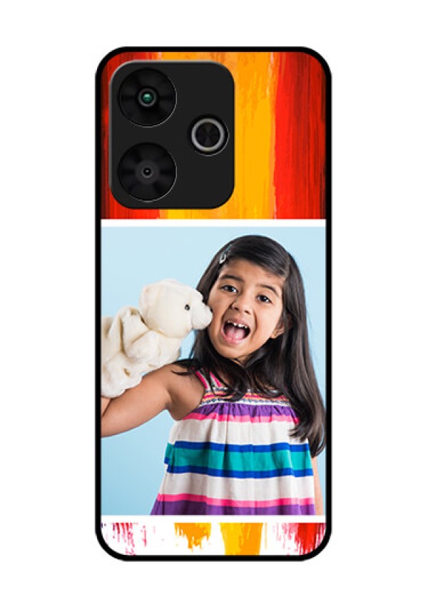 Poco M6 Plus 5G Custom Glass Phone Case - Multi Color Design