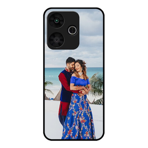 Poco M6 Plus 5G Custom Glass Phone Case - Upload Full Picture Design Poco M6 Plus 5G Custom Glass Phone Case - Upload Full Picture Design
