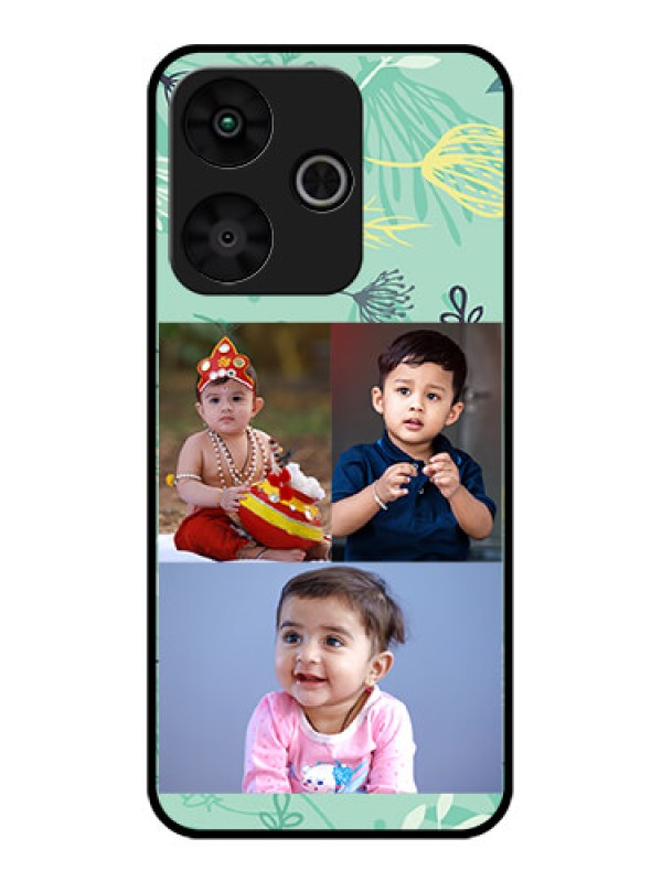 Custom Poco M6 Plus 5G Custom Glass Phone Case - Forever Family Design