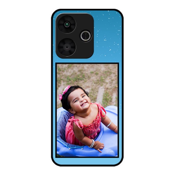 Poco M6 Plus 5G Custom Glass Phone Case - Wave Pattern Colorful Design Poco M6 Plus 5G Custom Glass Phone Case - Wave Pattern Colorful Design