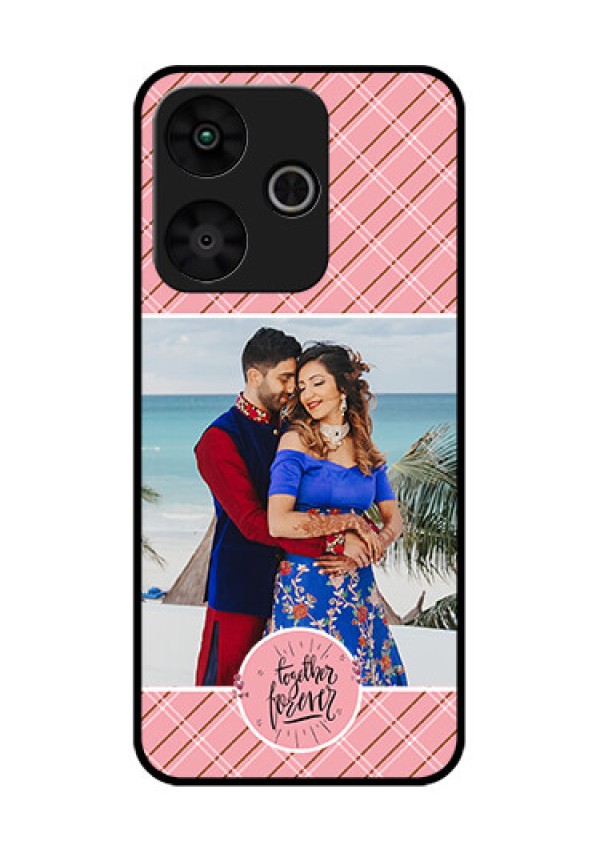 Poco M6 Plus 5G Custom Glass Phone Case - Together Forever Design