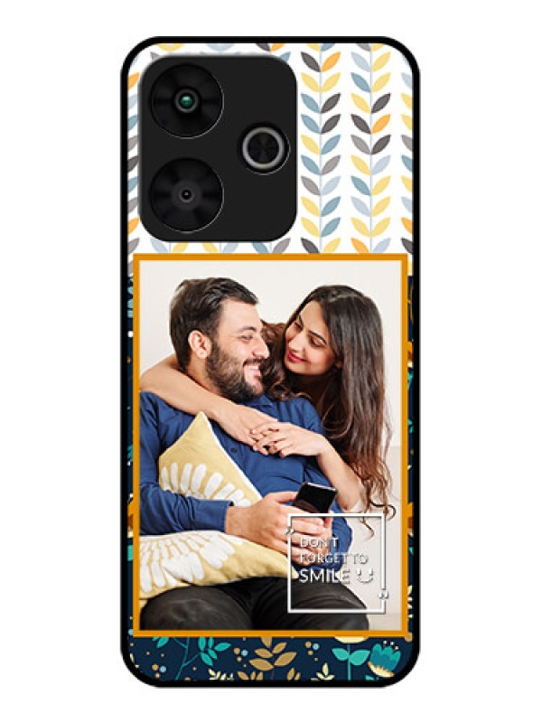 Custom Poco M6 Plus 5G Custom Glass Phone Case - Pattern Design