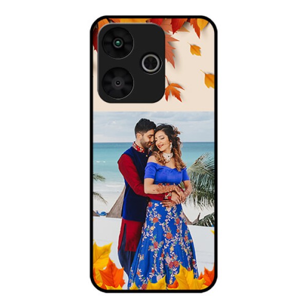 Poco M6 Plus 5G Custom Glass Phone Case - Autumn Maple Leaves Design Poco M6 Plus 5G Custom Glass Phone Case - Autumn Maple Leaves Design