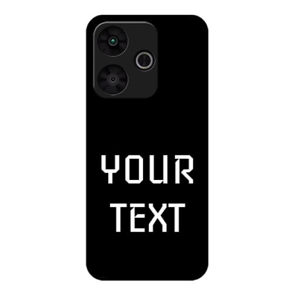 Poco M6 Plus 5G Custom Glass Phone Case - Your Name Design