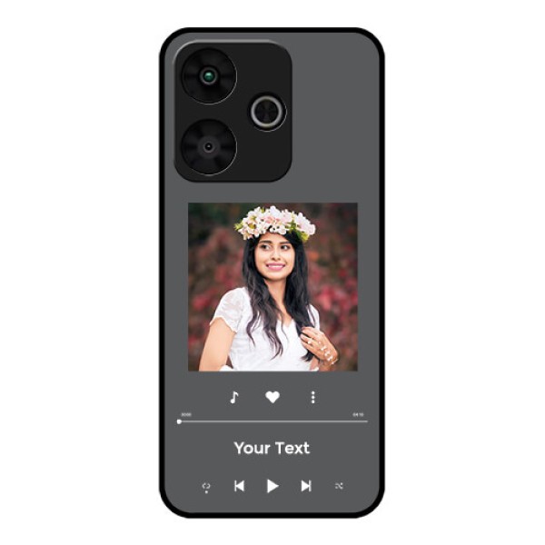 Poco M6 Plus 5G Custom Glass Phone Case - Play The Music Design