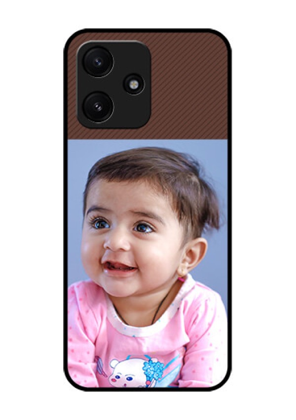 Poco M6 Pro 5G Custom Glass Mobile Case - Elegant Case Design