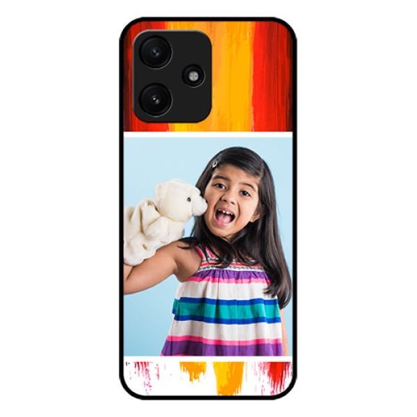 Poco M6 Pro 5G Personalized Glass Phone Case - Multi Color Design