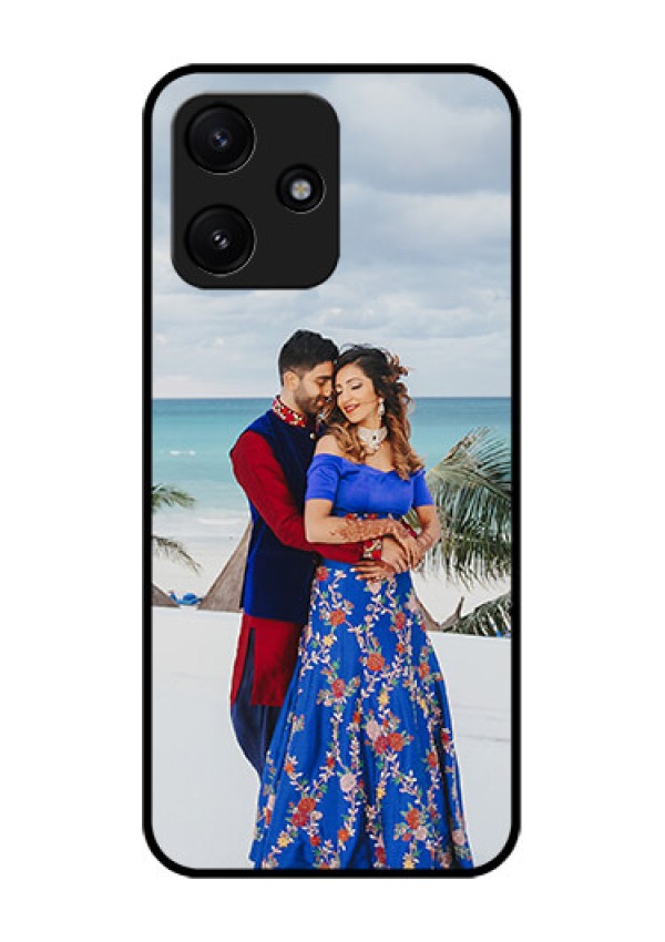 Poco M6 Pro 5G Photo Printing on Glass Case - Upload Full Picture Design