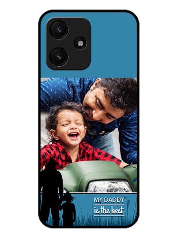 Custom Poco M6 Pro 5G Custom Glass Mobile Case - Best dad design
