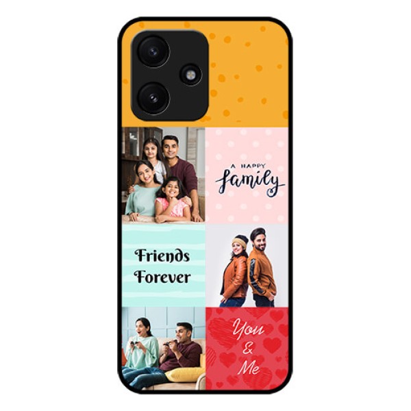 Poco M6 Pro 5G Personalized Glass Phone Case - Images with Quotes Design Poco M6 Pro 5G Personalized Glass Phone Case - Images with Quotes Design