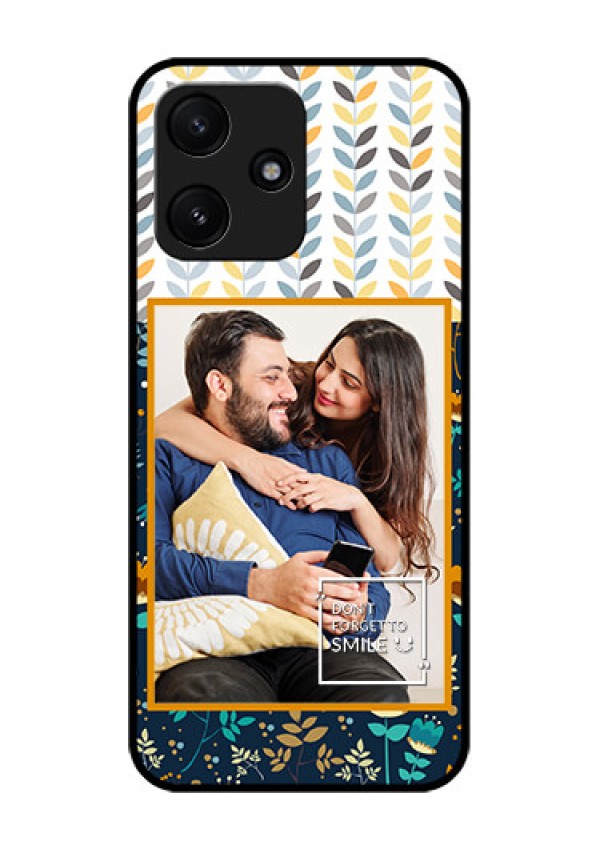Poco M6 Pro 5G Custom Glass Mobile Case - Pattern Design
