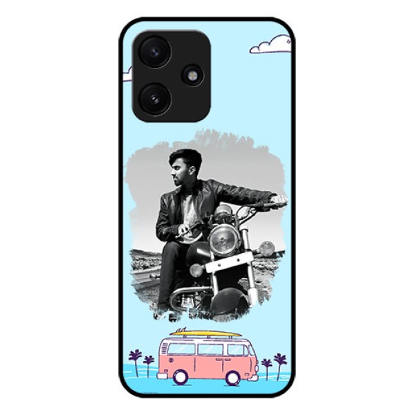 Poco M6 Pro 5G Photo Printing on Glass Case - Travel & Adventure Design Poco M6 Pro 5G Photo Printing on Glass Case - Travel & Adventure Design