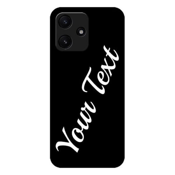 Poco M6 Pro 5G Custom Glass Mobile Cover with Your Name