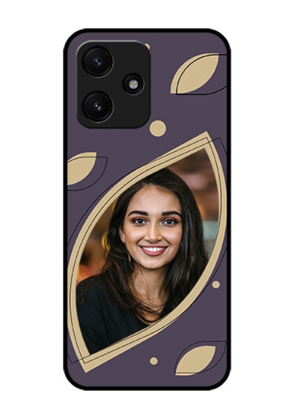 Poco M6 Pro 5G Custom Glass Mobile Case - Falling Leaf Design