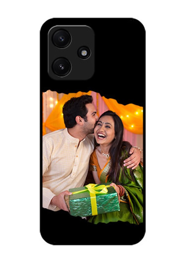 Poco M6 Pro 5G Custom Glass Phone Case - Tear-off Design