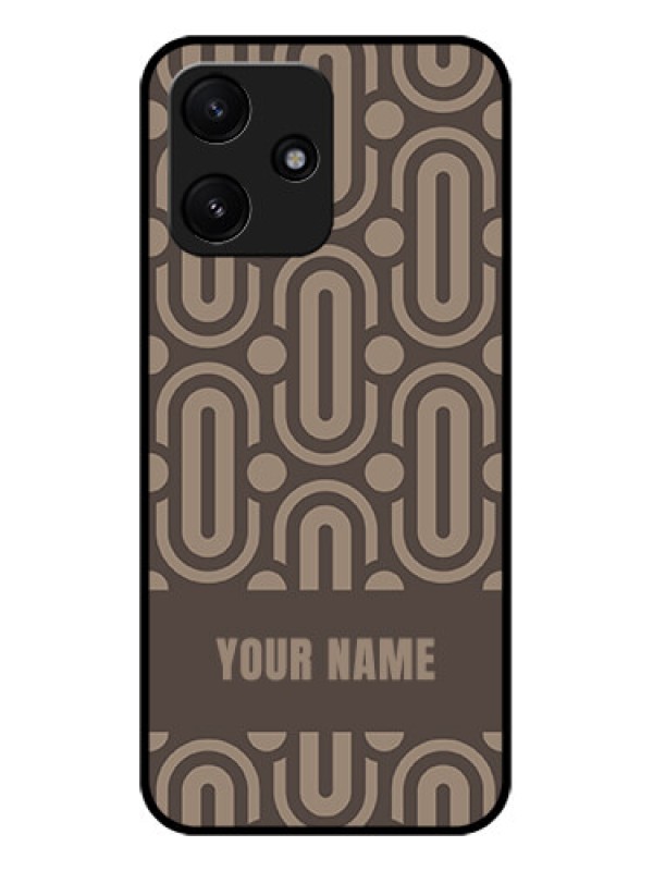 Custom Poco M6 Pro 5G Custom Glass Phone Case - Captivating Zero Pattern Design