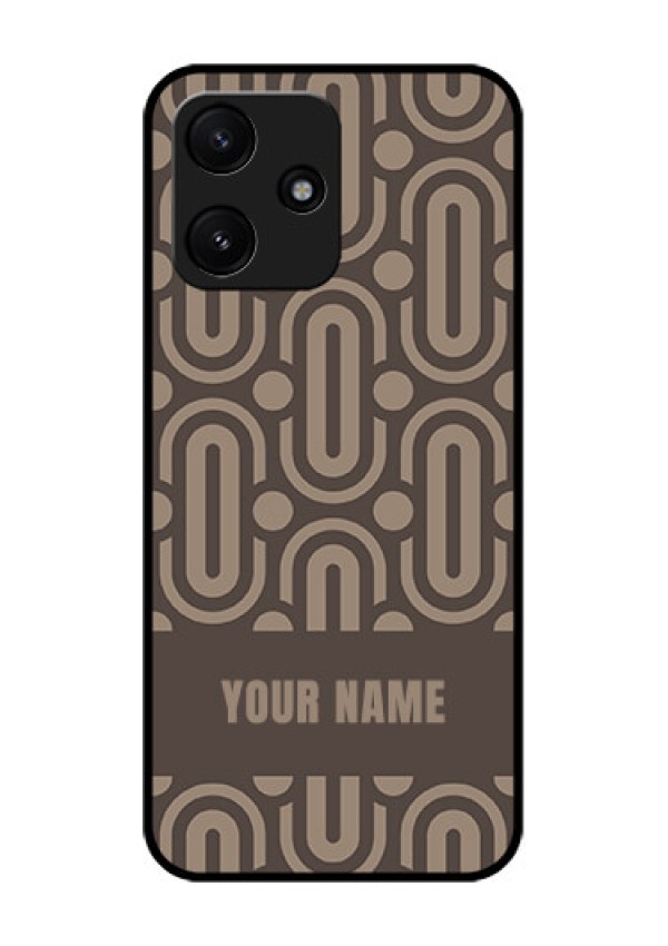 Poco M6 Pro 5G Custom Glass Phone Case - Captivating Zero Pattern Design