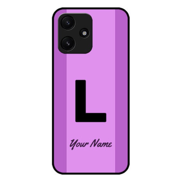 Poco M6 Pro 5G Custom Glass Phone Case - Tricolor custom text Design Poco M6 Pro 5G Custom Glass Phone Case - Tricolor custom text Design