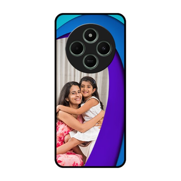 Poco M7 5G Custom Glass Phone Case - Simple Pattern Design