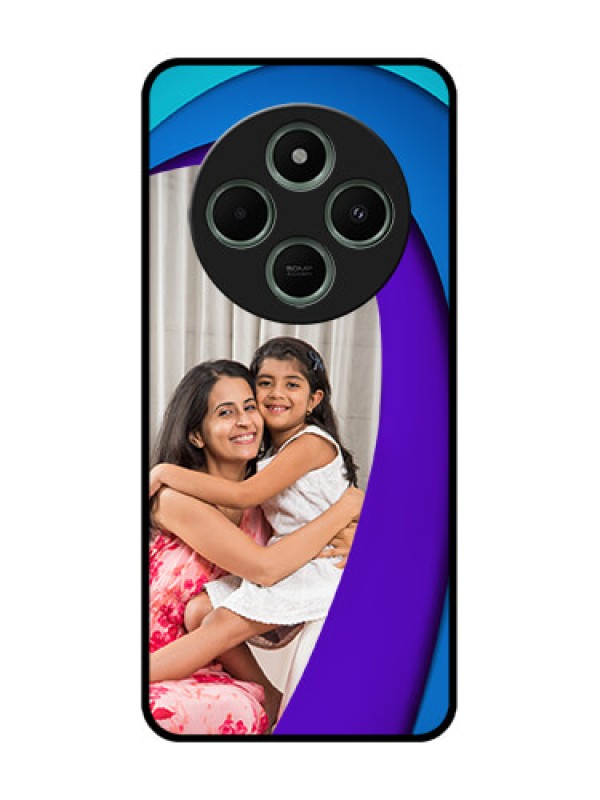 Custom Poco M7 5G Custom Glass Phone Case - Simple Pattern Design