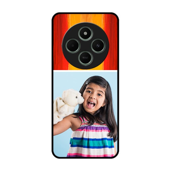 Poco M7 5G Custom Glass Phone Case - Multi Color Design