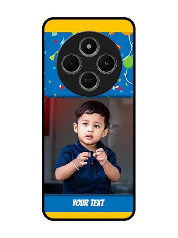 Custom Poco M7 5G Custom Glass Phone Case - Birthday Wishes Design