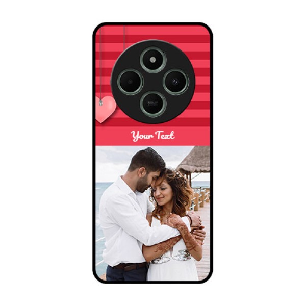 Poco M7 5G Custom Glass Phone Case - Valentines Day Design