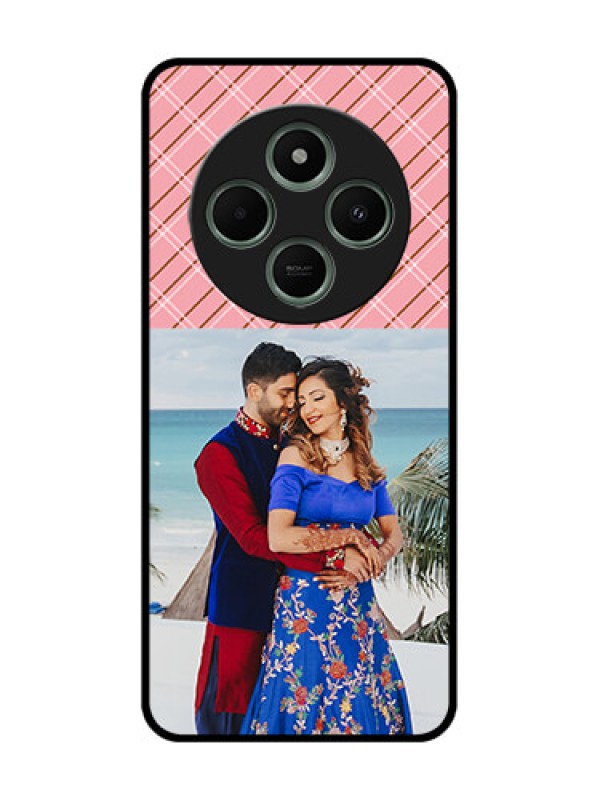 Custom Poco M7 5G Custom Glass Phone Case - Together Forever Design