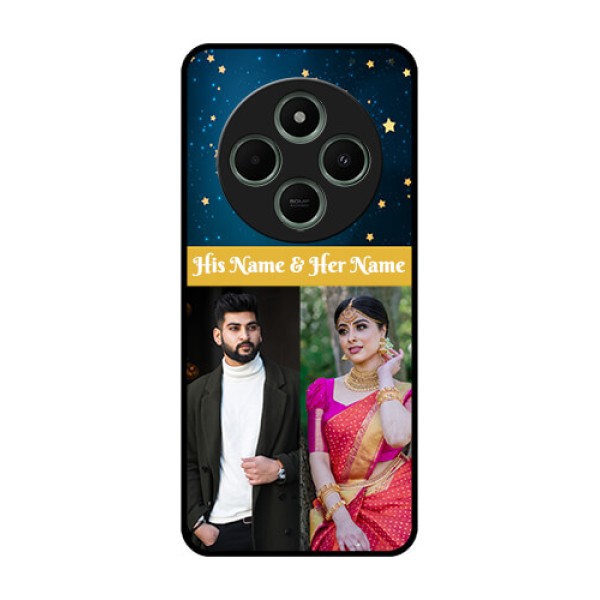 Poco M7 5G Custom Glass Phone Case - Galaxy Stars Backdrop Design Poco M7 5G Custom Glass Phone Case - Galaxy Stars Backdrop Design