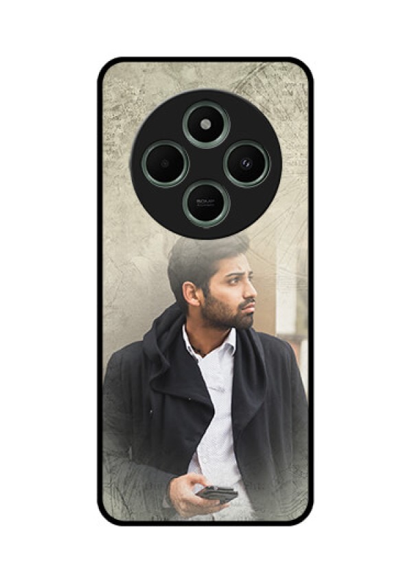 Poco M7 5G Custom Glass Phone Case - With Vintage Design