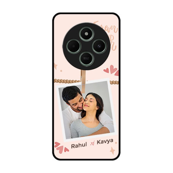 Poco M7 5G Custom Glass Phone Case - Forever And Ever Love Design Poco M7 5G Custom Glass Phone Case - Forever And Ever Love Design