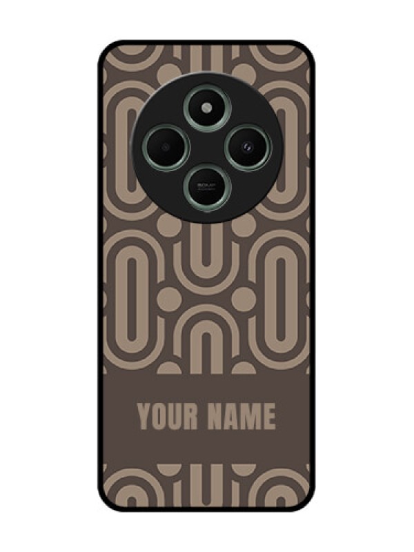 Custom Poco M7 5G Custom Glass Phone Case - Captivating Zero Pattern Design