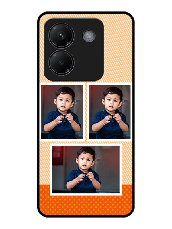 Custom Poco M7 Pro 5G Custom Glass Phone Case - Bulk Photos Upload Design