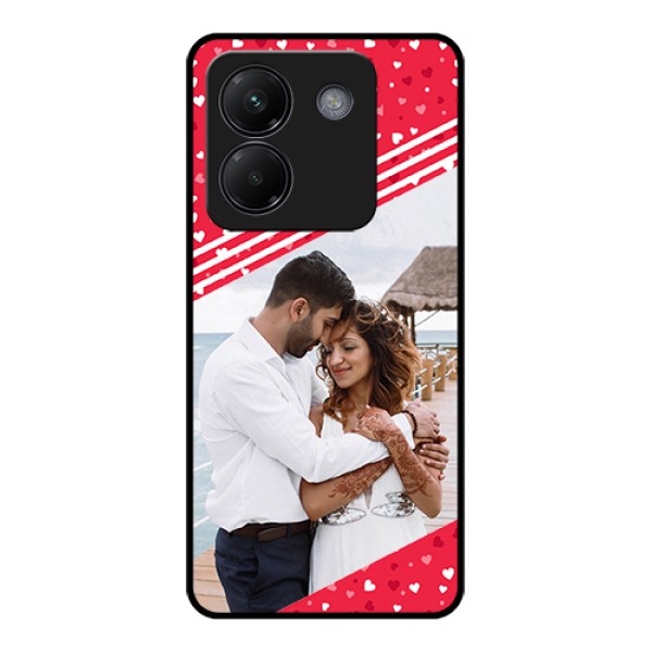 Poco M7 Pro 5G Custom Glass Phone Case - Valentines Gift Design